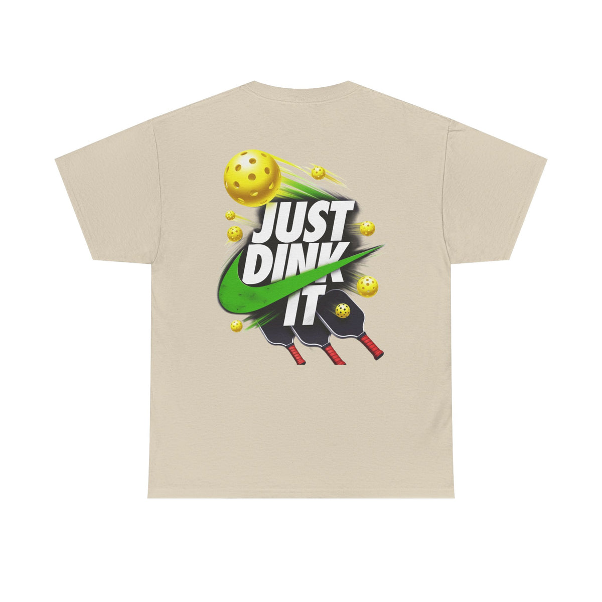 Pickleball Tee - "Just Dink It" Graphic Shirt