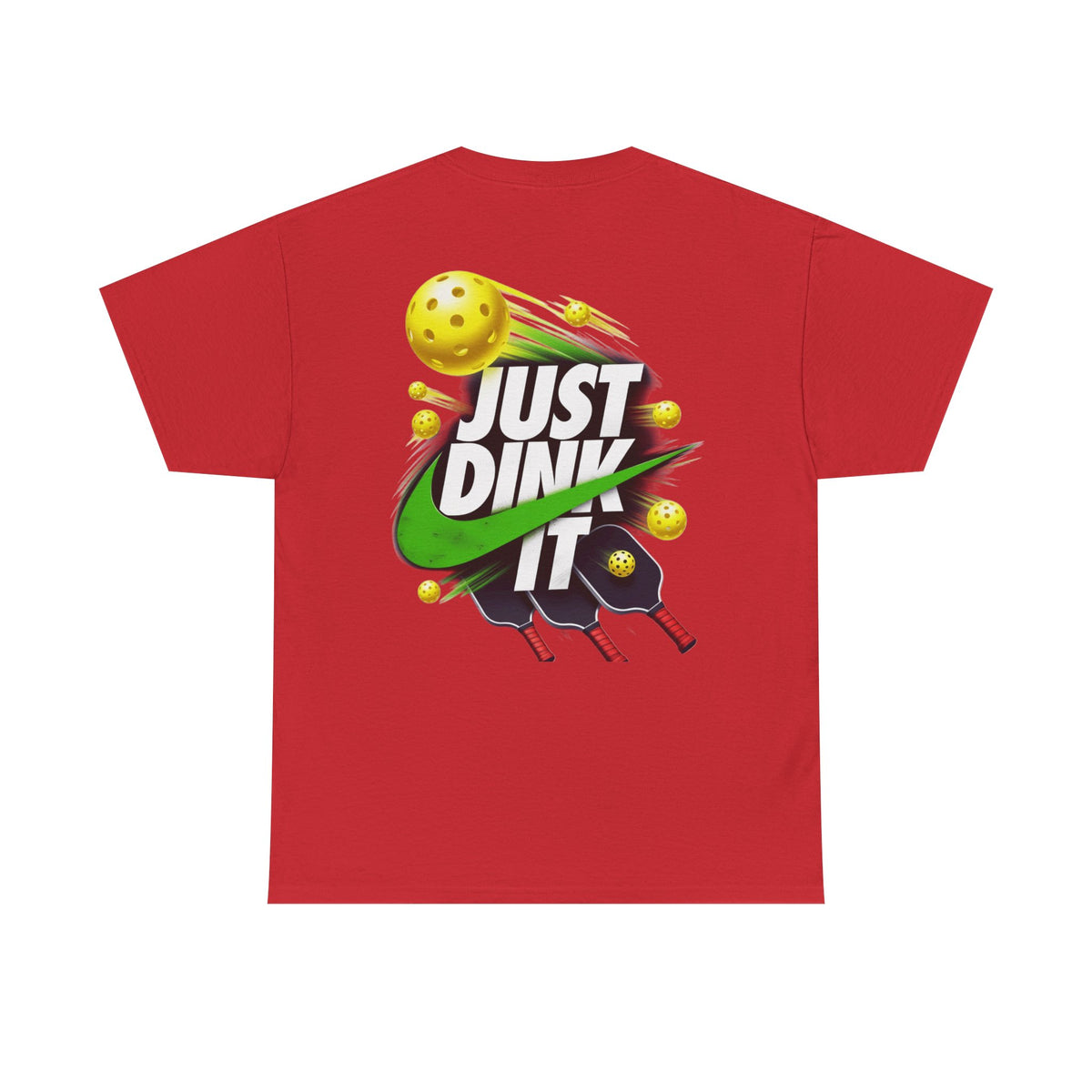 Pickleball Tee - "Just Dink It" Graphic Shirt