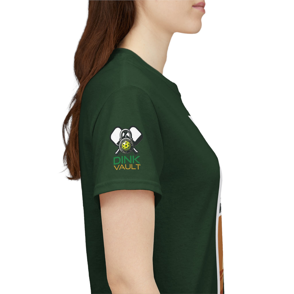 Pickleball T-Shirt - "Never Underestimate An Old Man With A Pickleball Paddle" Retro Sunset Tee