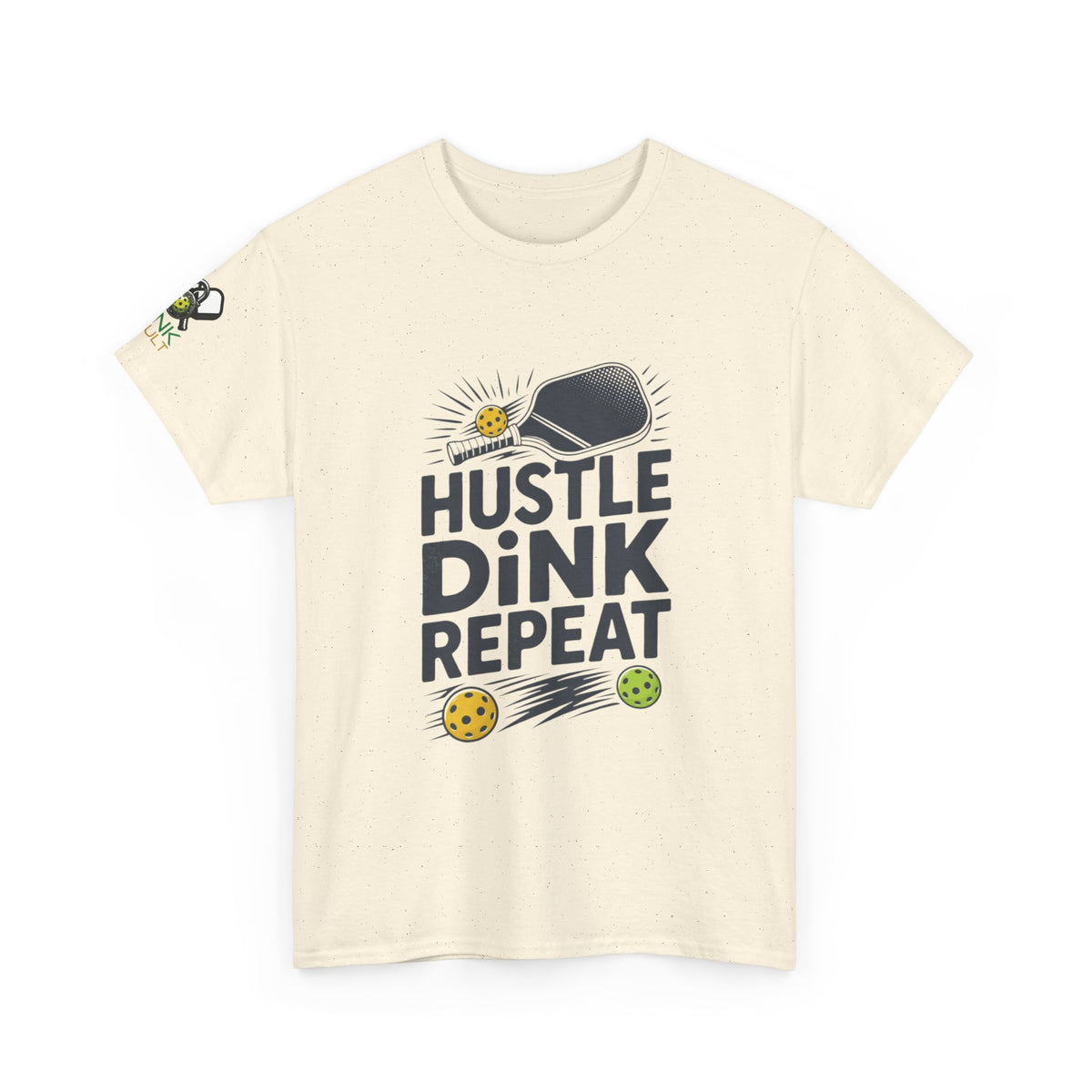 Hustle Dink Repeat Pickleball T‑Shirt