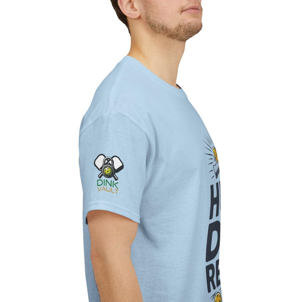 Hustle Dink Repeat Pickleball T‑Shirt