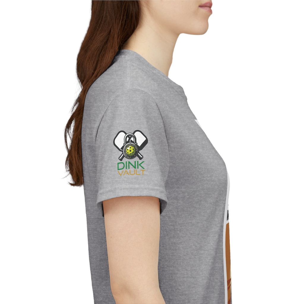 Pickleball T-Shirt - "Never Underestimate An Old Man With A Pickleball Paddle" Retro Sunset Tee