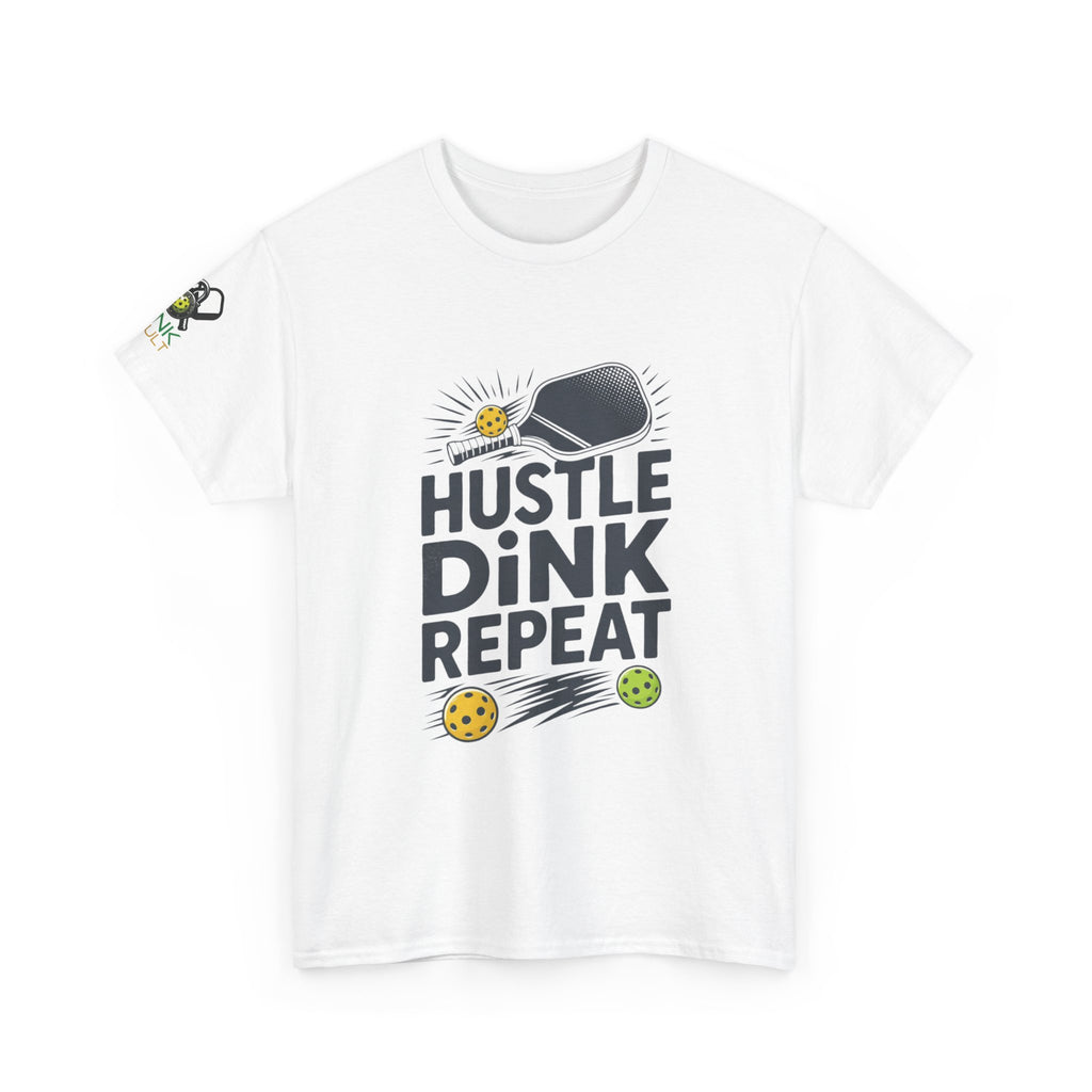 Hustle Dink Repeat Pickleball T‑Shirt