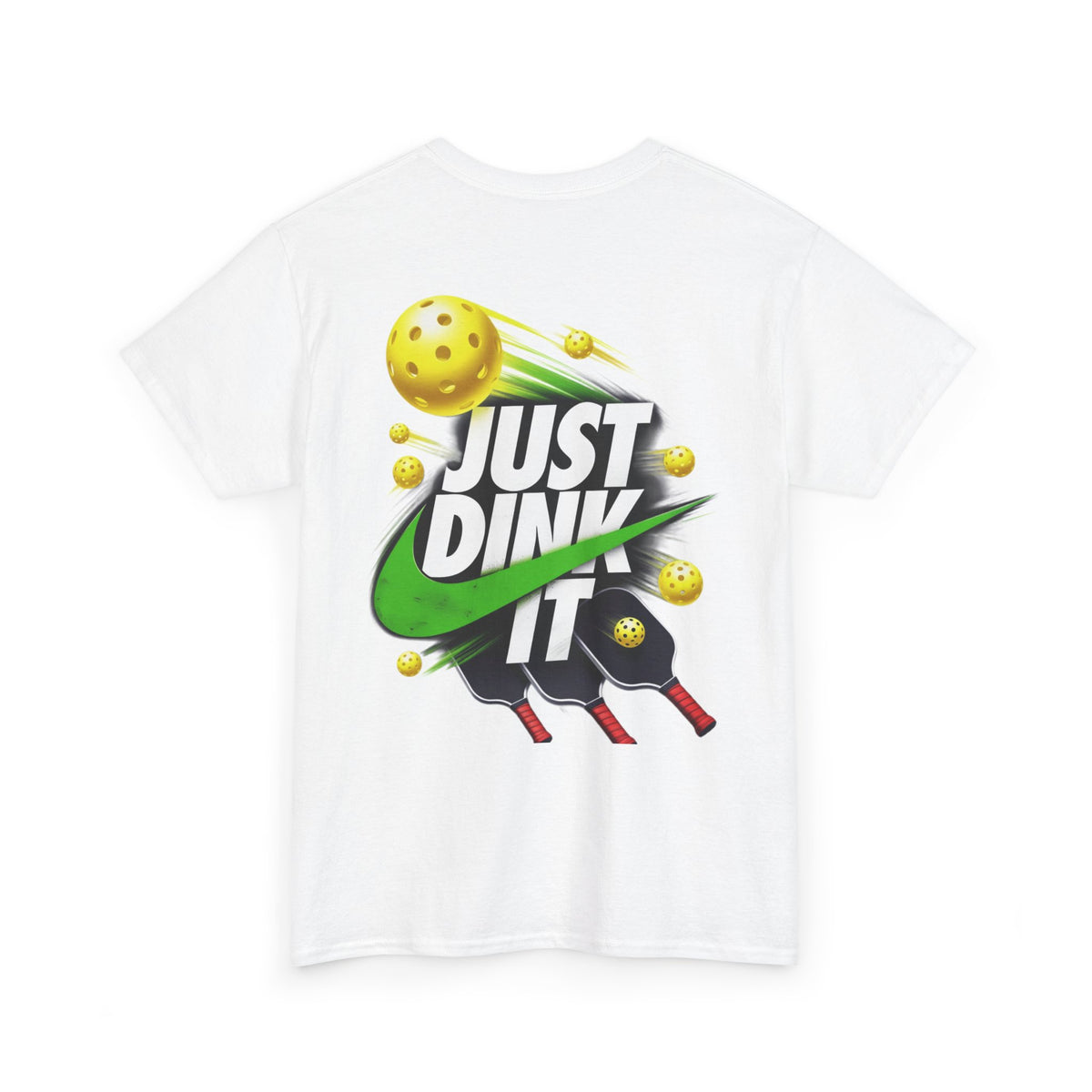 Pickleball Tee - "Just Dink It" Graphic Shirt