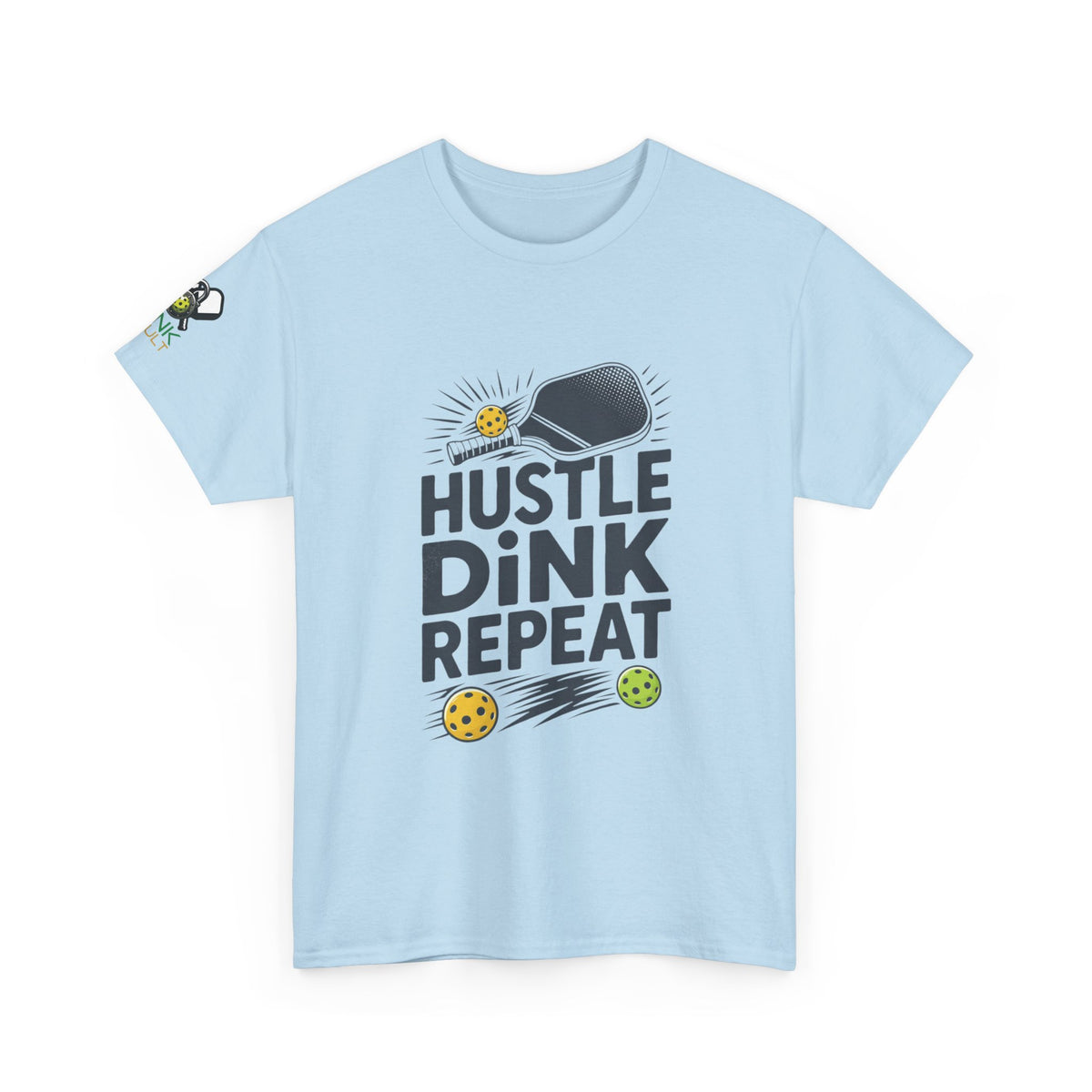 Hustle Dink Repeat Pickleball T‑Shirt