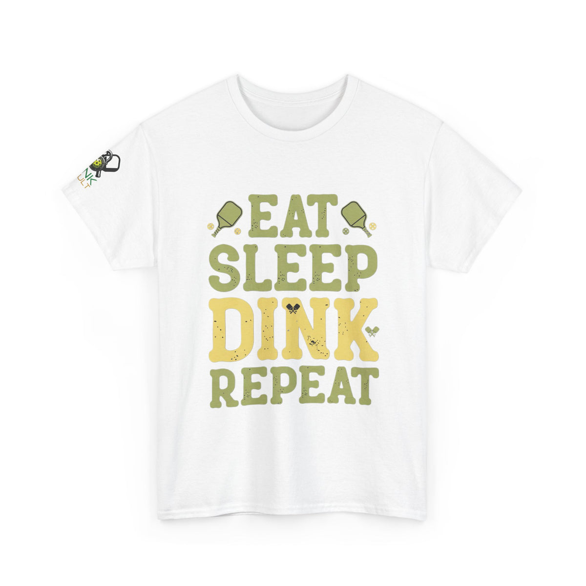 Pickleball T-Shirt — "Eat Sleep Drink Repeat"