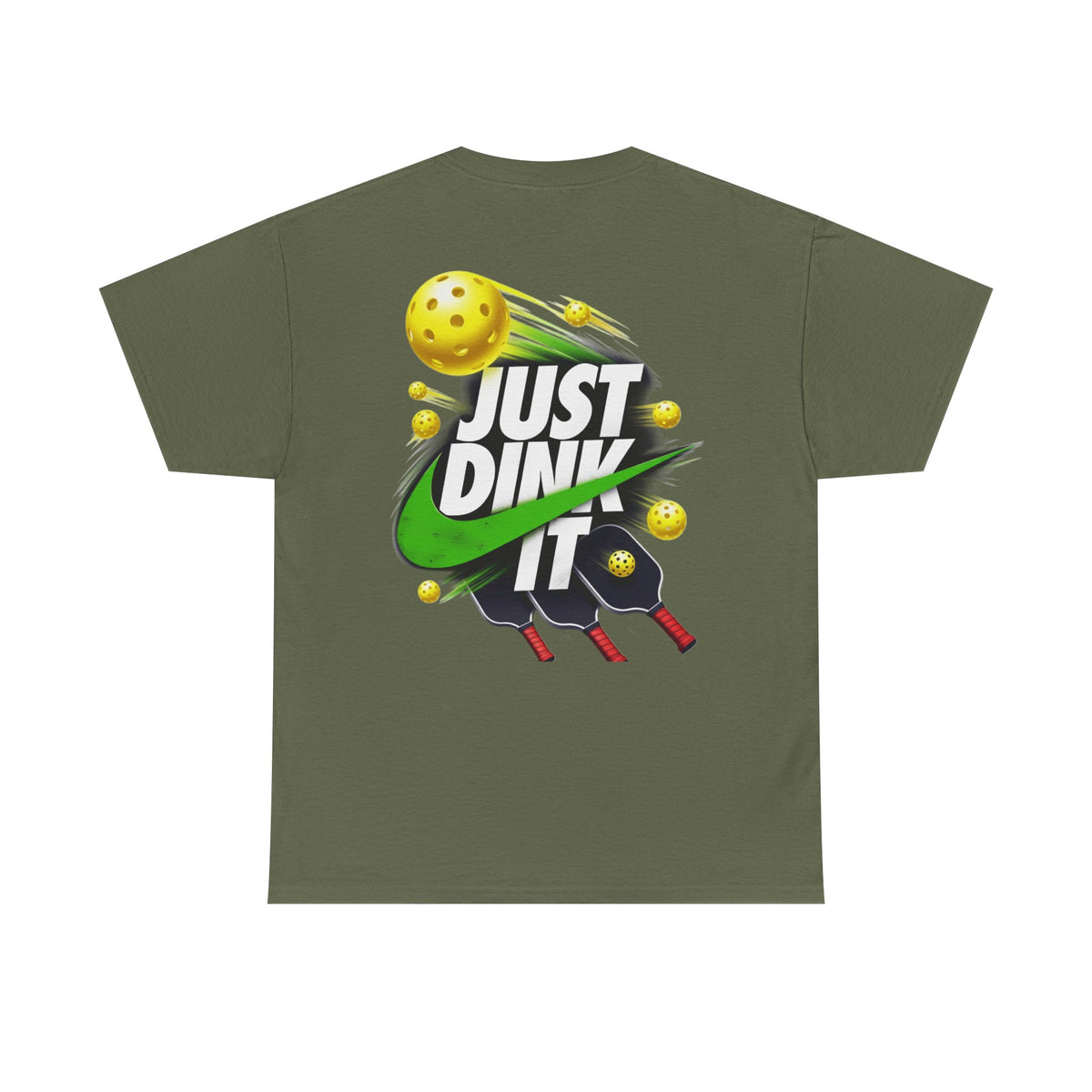 Pickleball Tee - "Just Dink It" Graphic Shirt