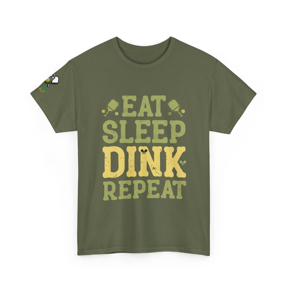 Pickleball T-Shirt — "Eat Sleep Drink Repeat"