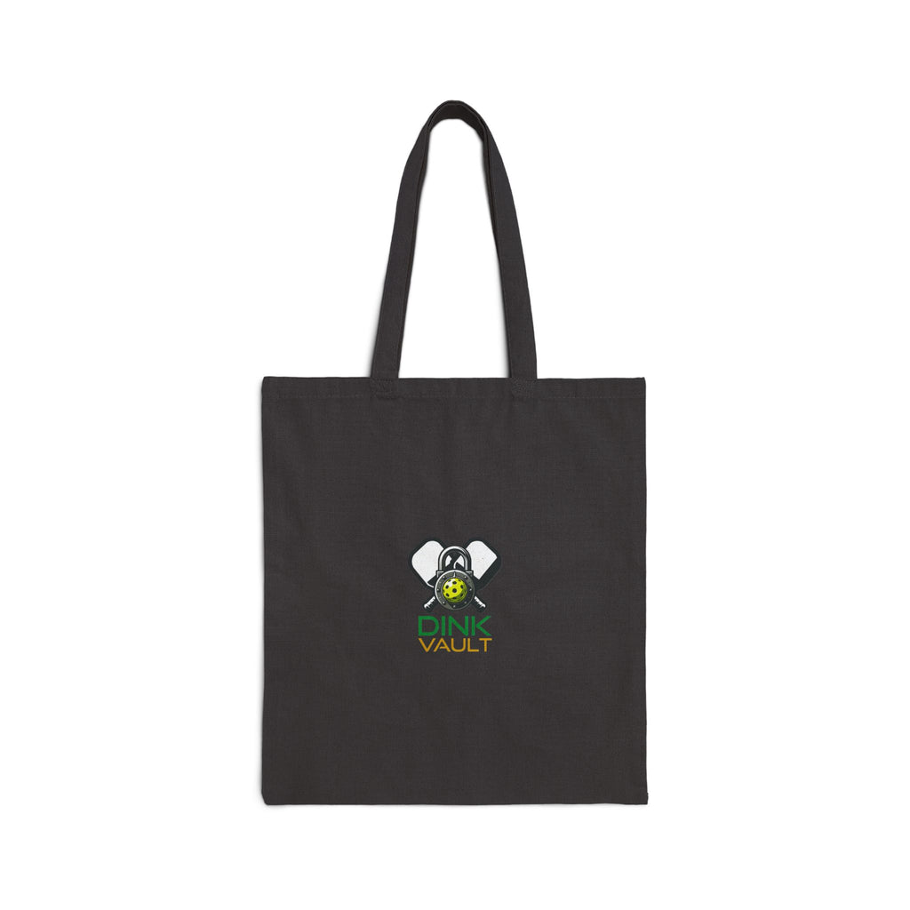 Big Dink Energy Tote Bag — Pickleball Graphic Cotton Canvas Shopper