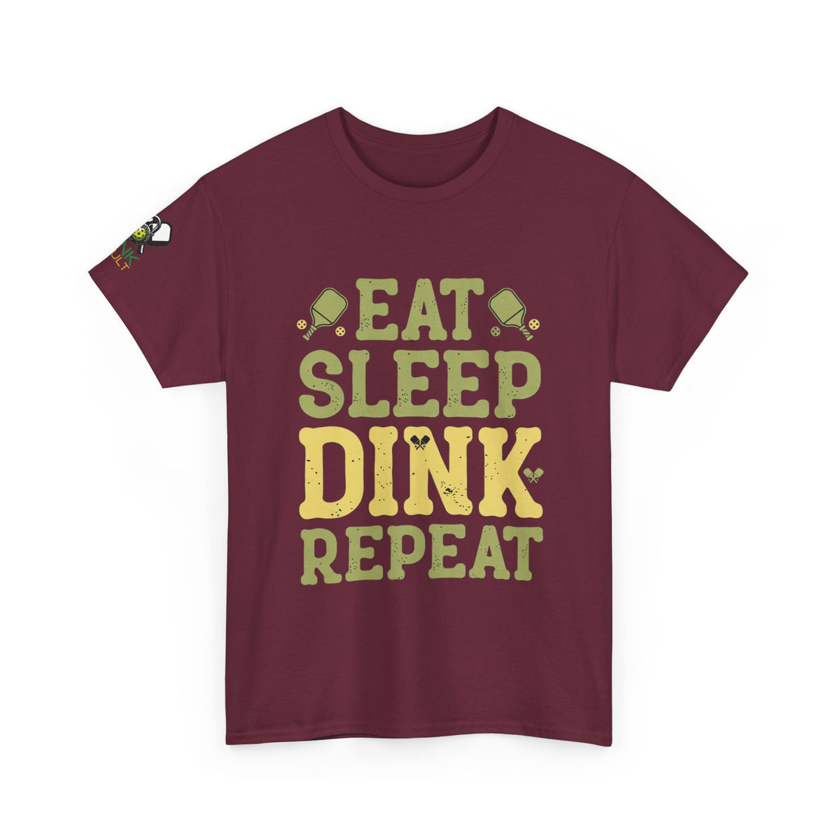 Pickleball T-Shirt — "Eat Sleep Drink Repeat"