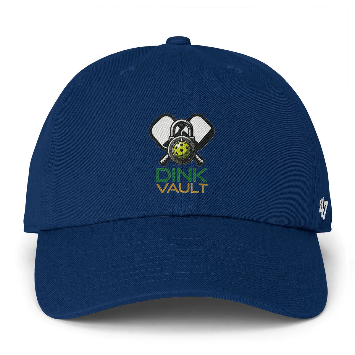 Dink Vault Embroidered Baseball Cap — Pickleball Clean Up Cap