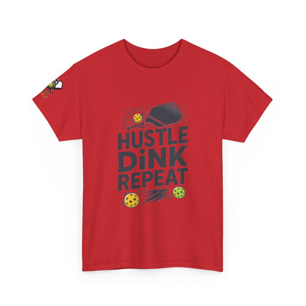 Hustle Dink Repeat Pickleball T‑Shirt