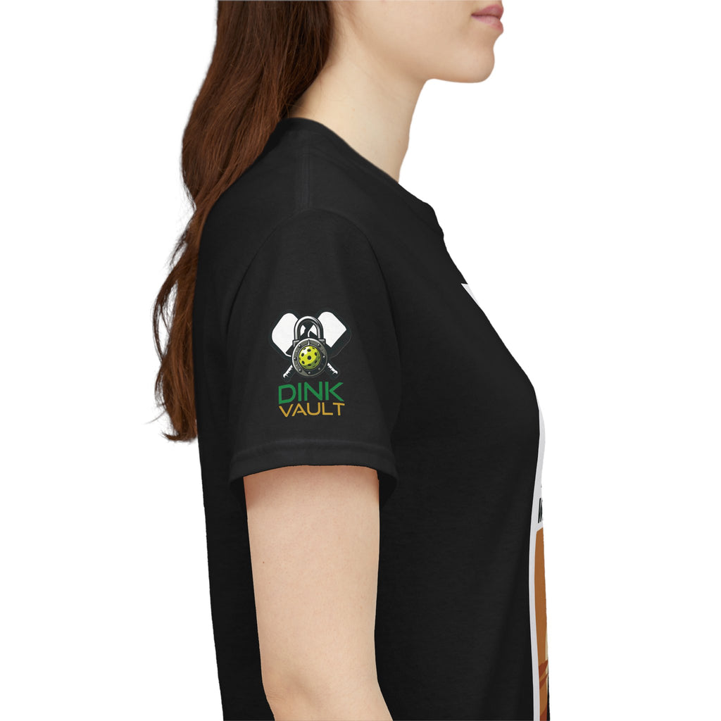 Pickleball T-Shirt - "Never Underestimate An Old Man With A Pickleball Paddle" Retro Sunset Tee