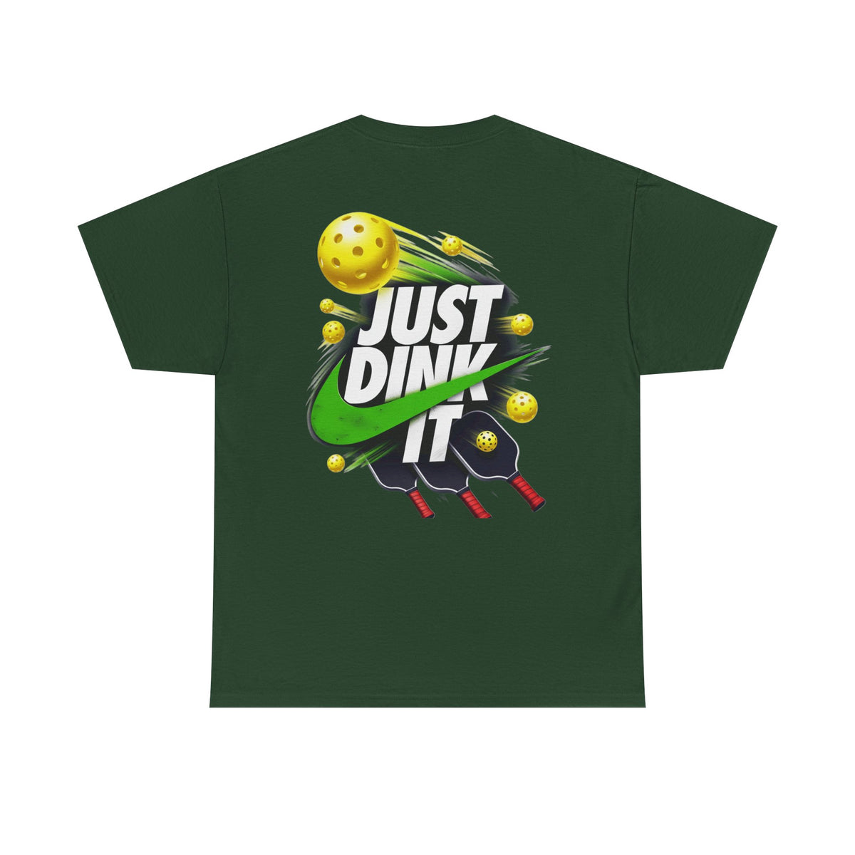 Pickleball Tee - "Just Dink It" Graphic Shirt