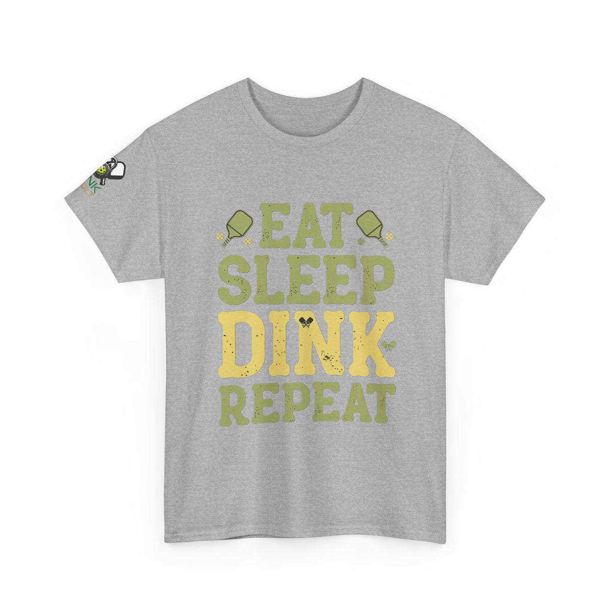 Pickleball T-Shirt — "Eat Sleep Drink Repeat"