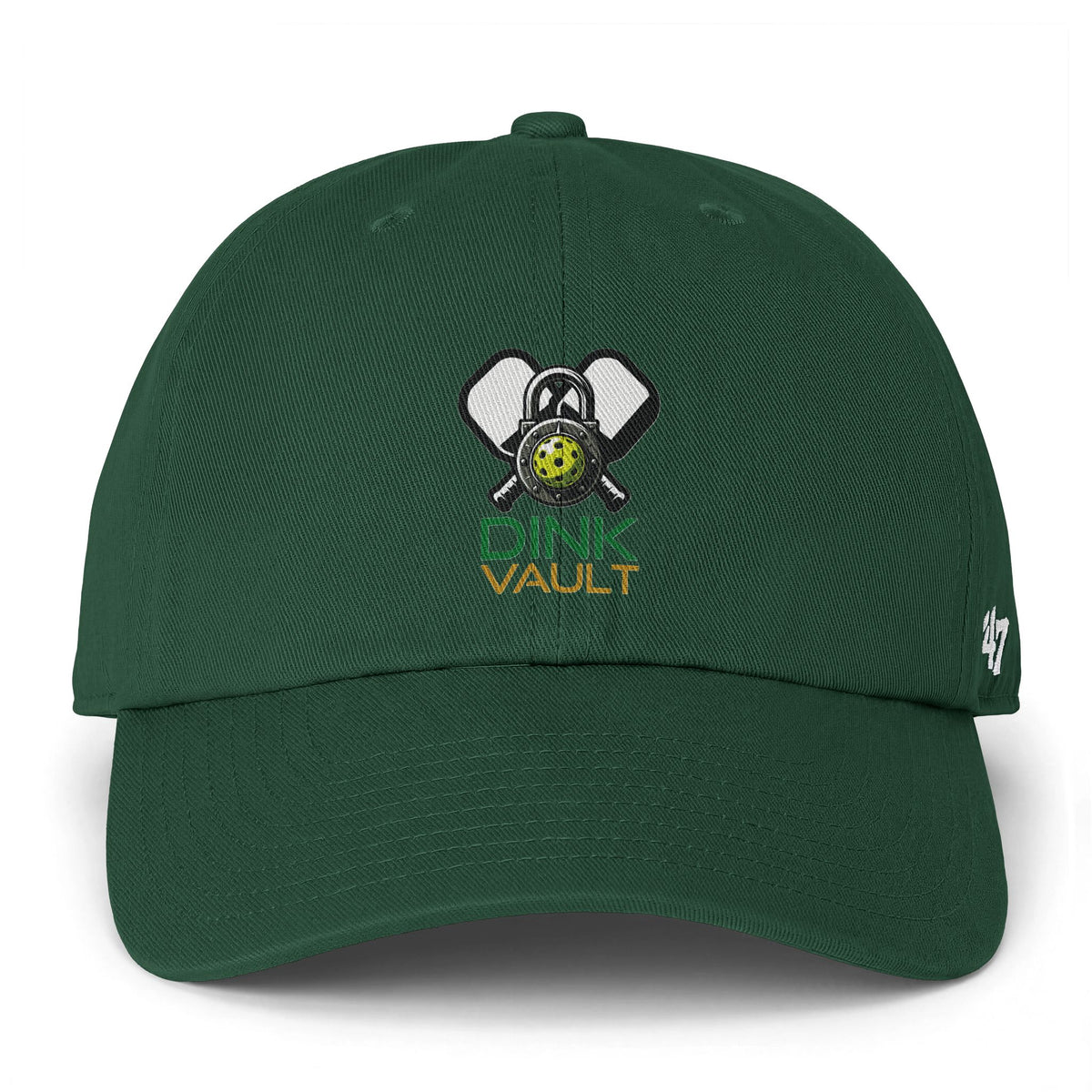 Dink Vault Embroidered Baseball Cap — Pickleball Clean Up Cap
