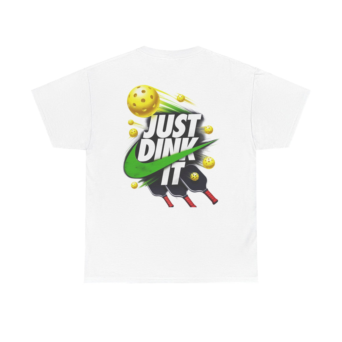 Pickleball Tee - "Just Dink It" Graphic Shirt