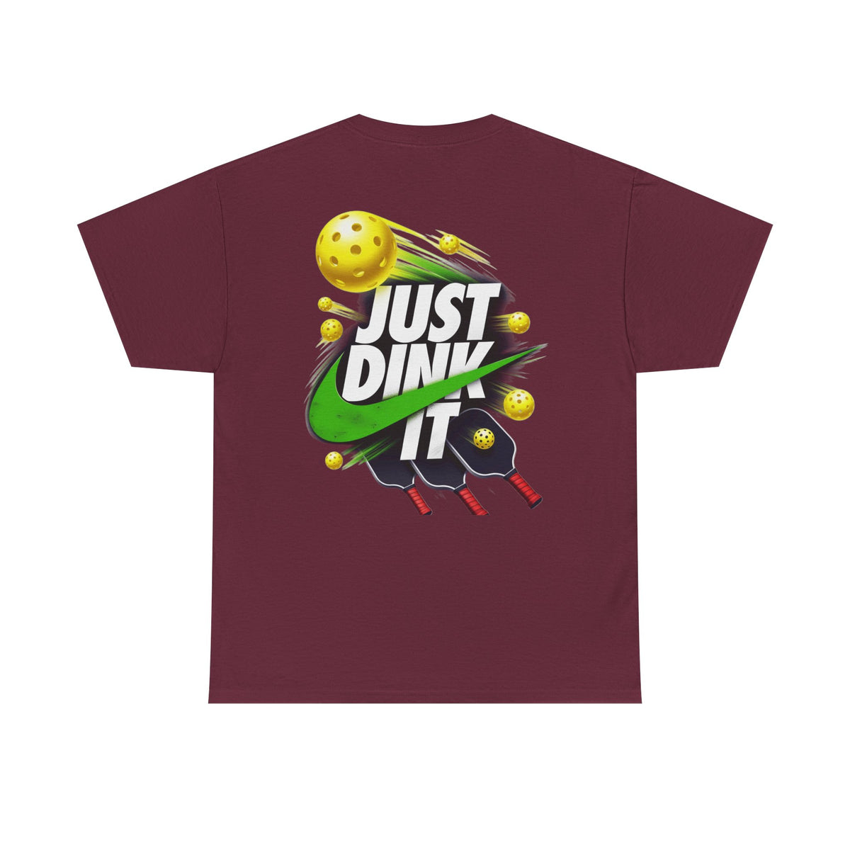 Pickleball Tee - "Just Dink It" Graphic Shirt