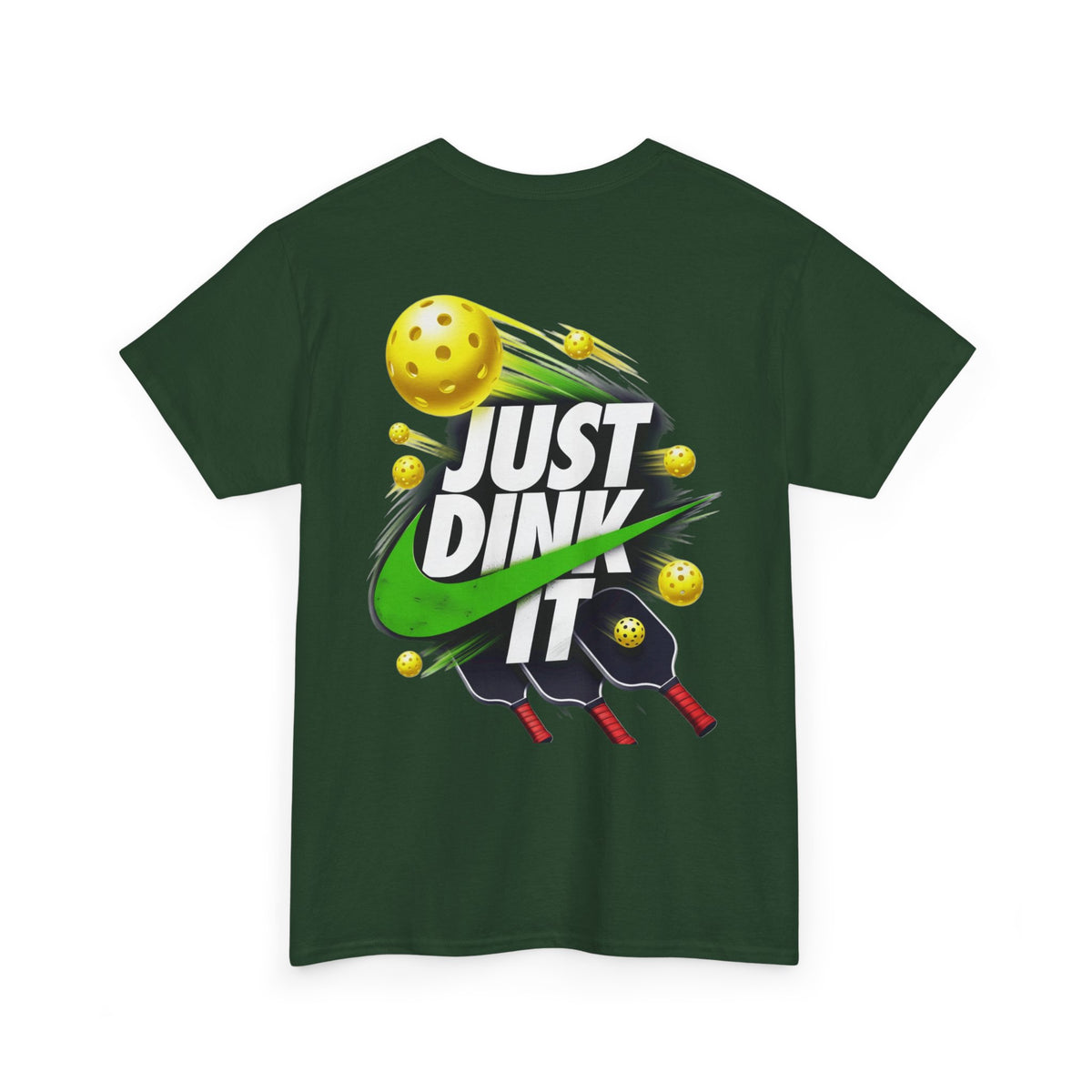 Pickleball Tee - "Just Dink It" Graphic Shirt
