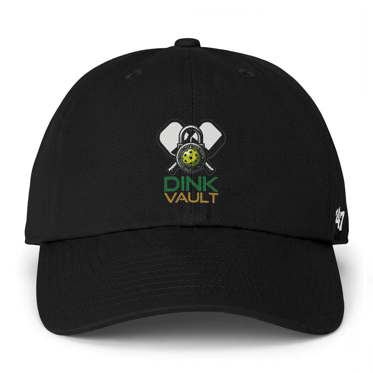 Dink Vault Embroidered Baseball Cap — Pickleball Clean Up Cap