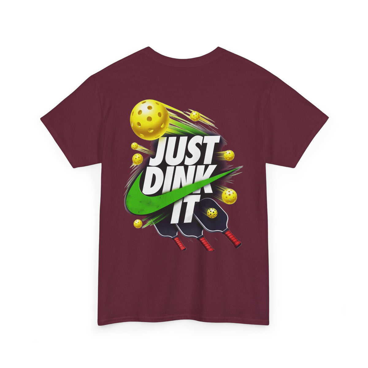 Pickleball Tee - "Just Dink It" Graphic Shirt